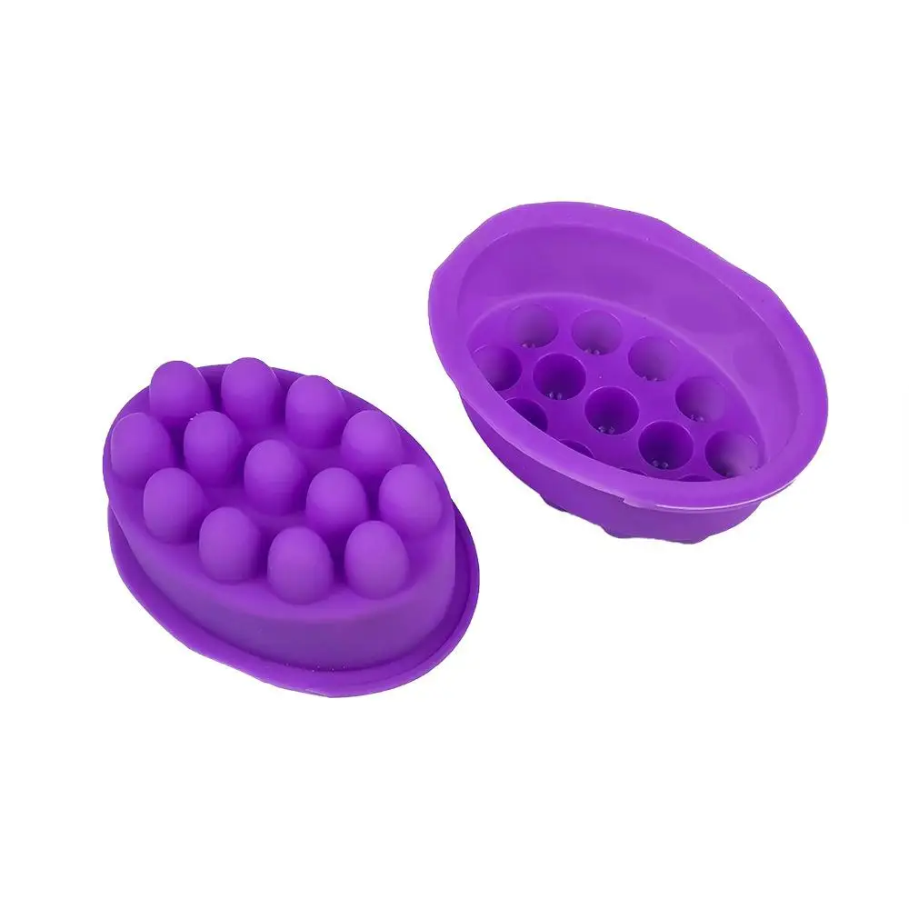2 Hole Silicone Soap Mold Oval - Soap Making Kit For Beginners ulasan dan harga