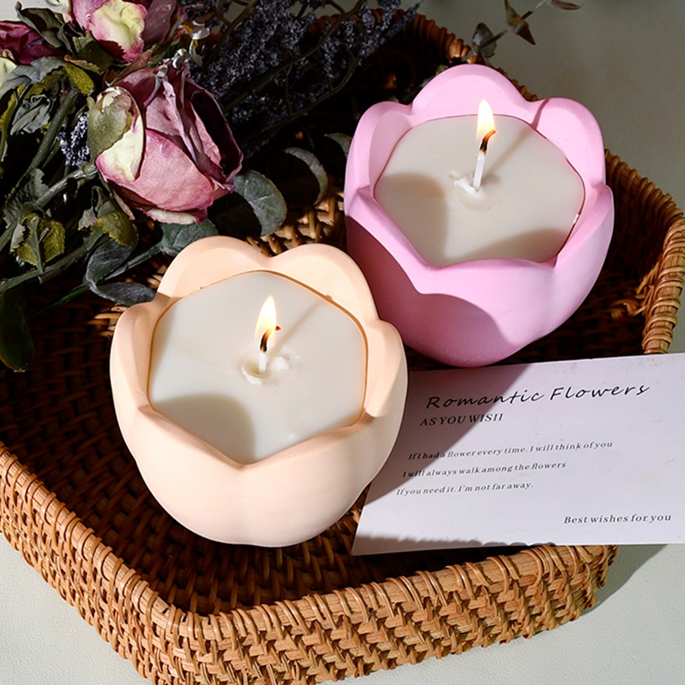 Tulip Candle Holder Silicone M - Soap Making Gifts ulasan dan harga