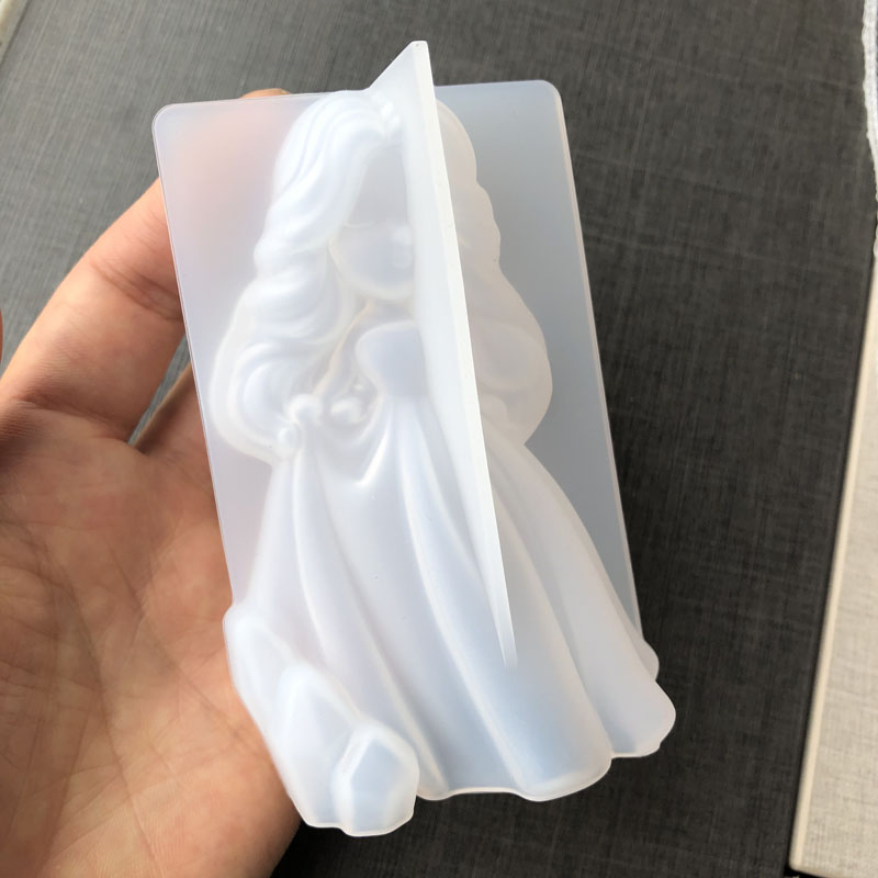3D Cute Princess Silicone Cand - Soap Making Ins ulasan dan harga