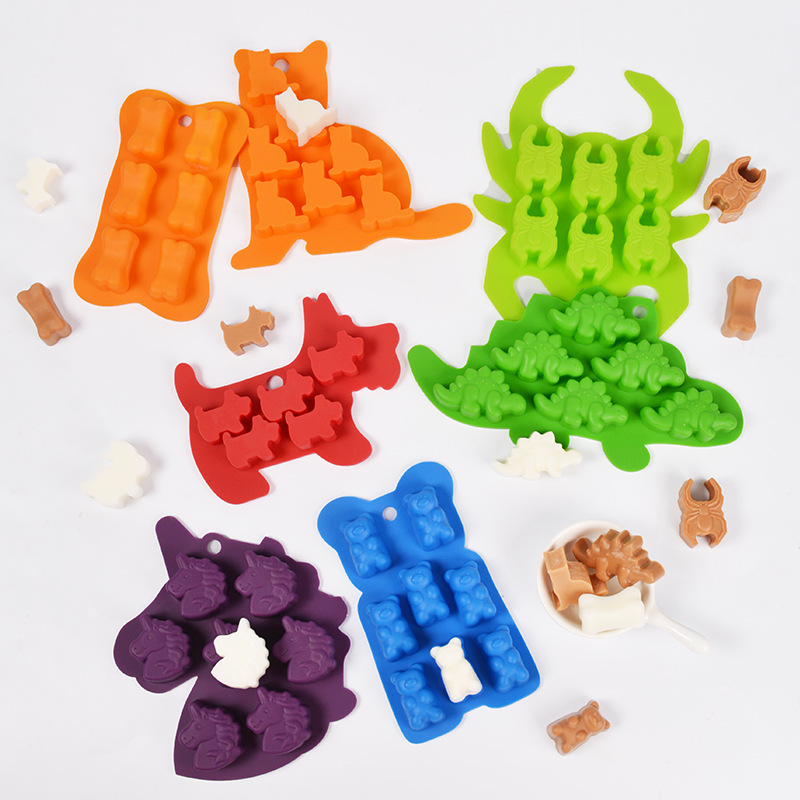 Animal Bear Cat Shape Silicone - Soap Making Instructions ulasan dan harga