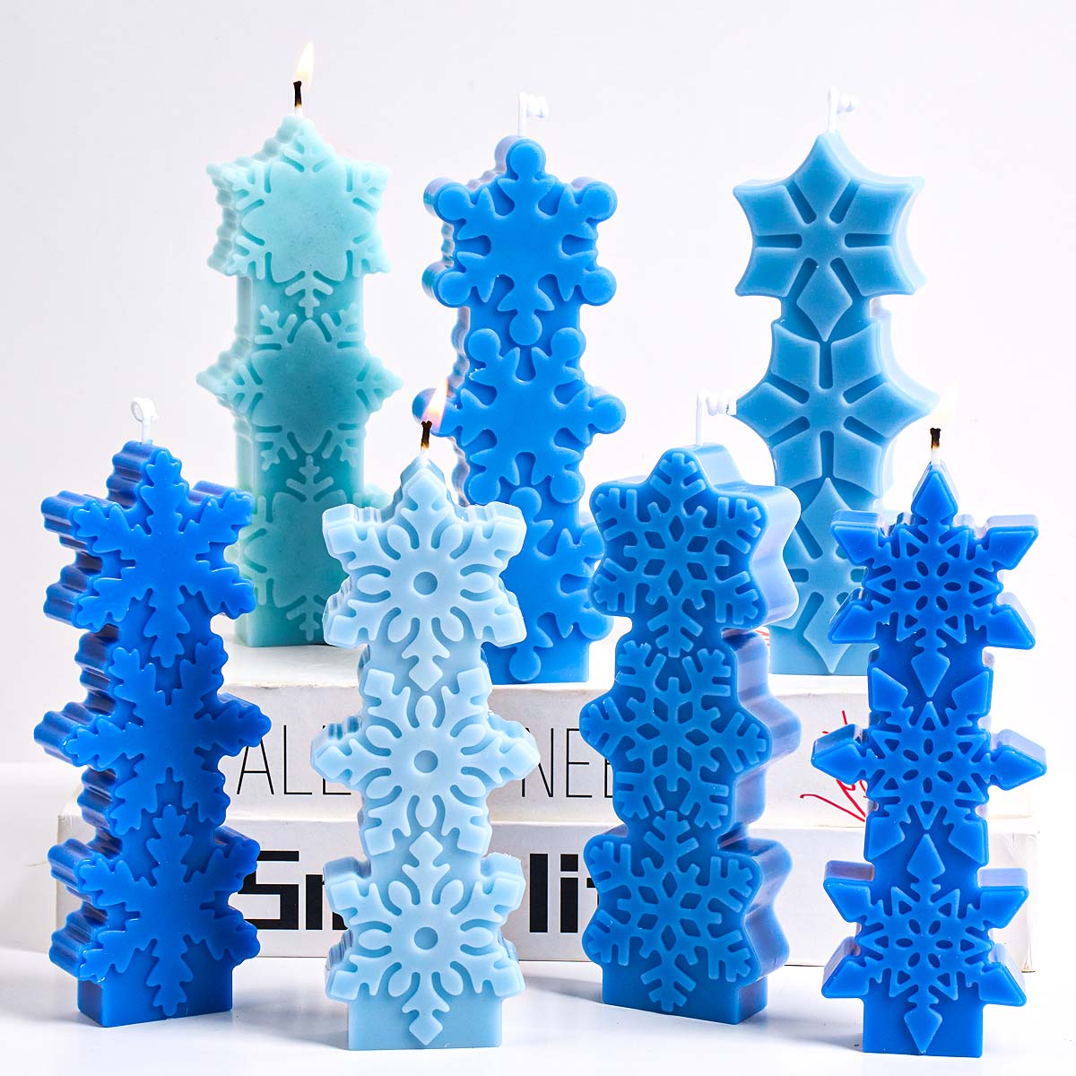 Christmas Snowflake Candle Mol - Soap Making Gifts ulasan dan harga