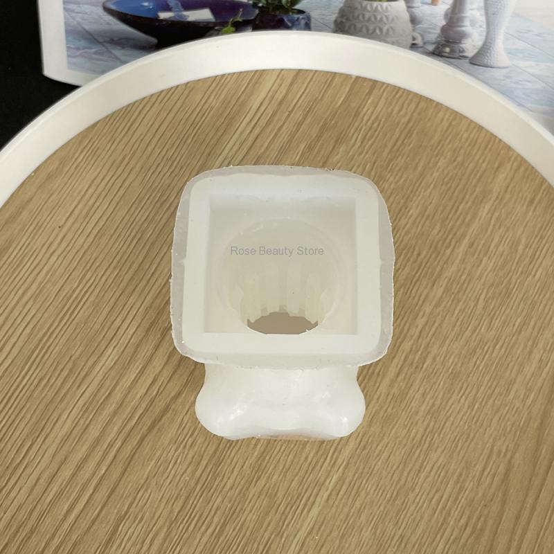 3D Roman Column Candle Silicon - Soap Making Gifts ulasan dan harga
