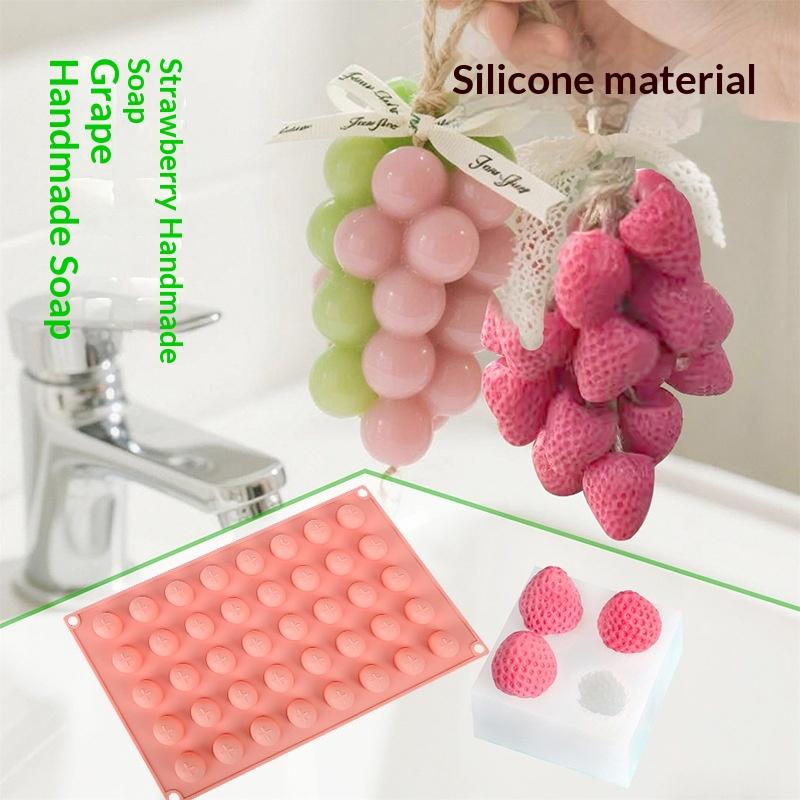 Silicone Grape Ball Molds Soft - Soap Making Kit For Beginners ulasan dan harga