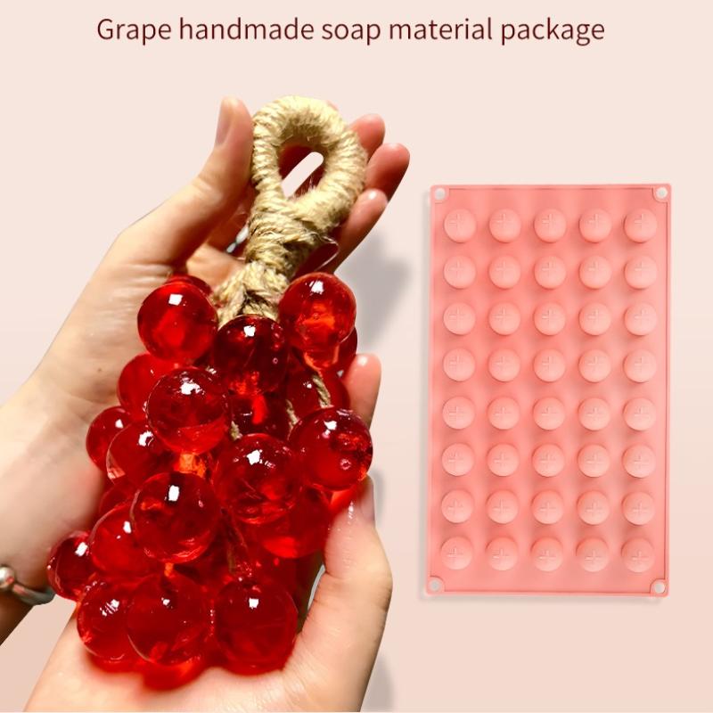 Silicone Grape Ball Molds Soft - Soap Making Kit For Beginners ulasan dan harga