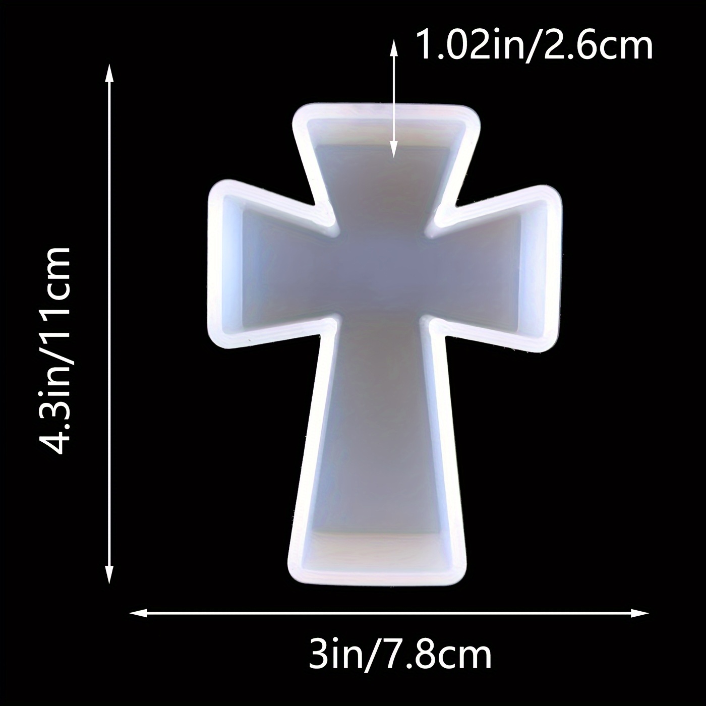 Silicone Mold Blessing Cross D - Soap Making Diy Kit ulasan dan harga