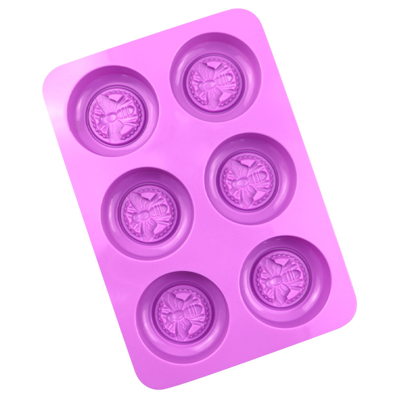 6-Cavity Honeycomb Bee Silicon - Soap Making Instructions ulasan dan harga