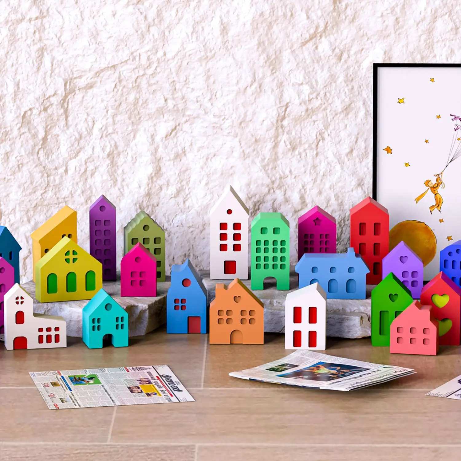 Multi-House Ornament Silicone  - Soap Making Gifts ulasan dan harga